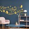 Live Laugh Love Mirror Decal, Inspirational Wall Stencils Peel and Stick Quotes, Decorative Wall Stickers Decor Living Room, Motivational Sayings Words for Bedroom Home Wall Art, Silver
